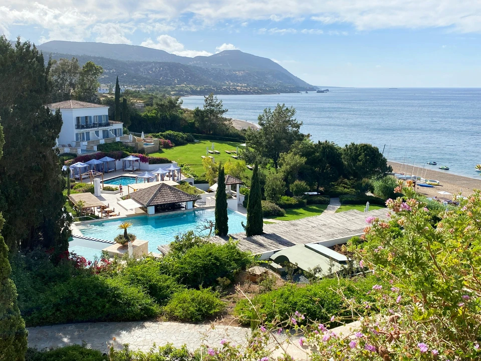 Kust och semesterbebyggelse i Paphos