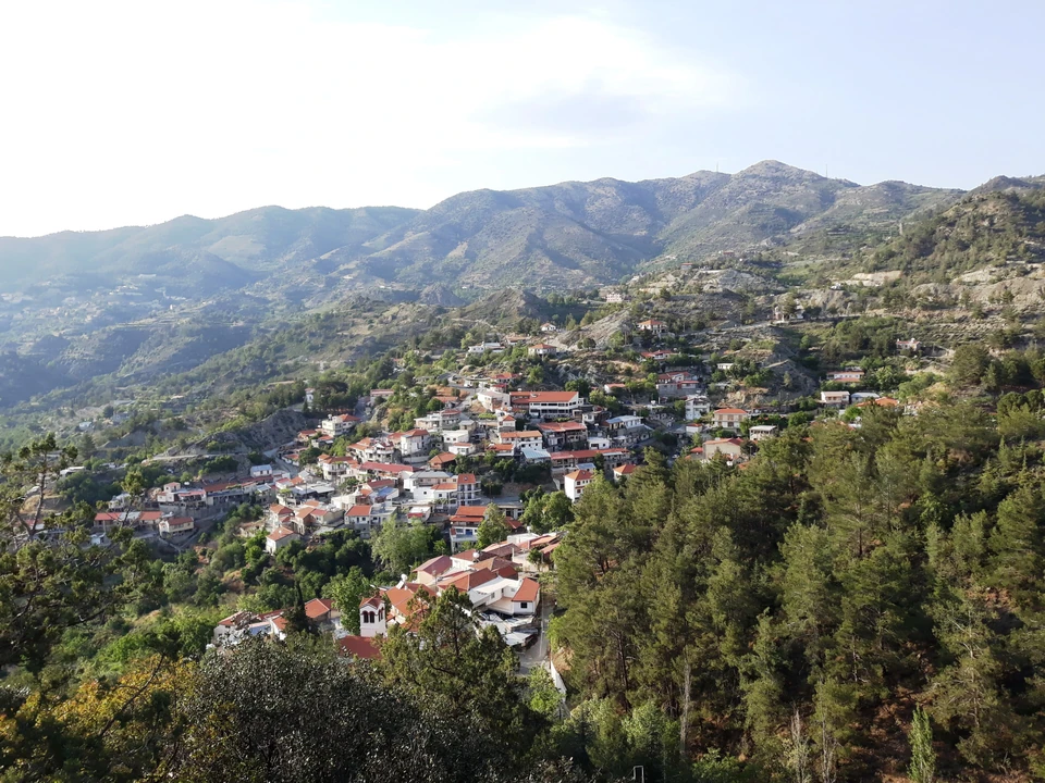 Byn Agridia i Pitsilia.