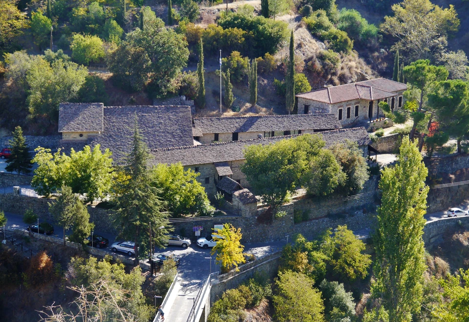 Agios Ioannis Lampadistis-klostret i Kalopanayiotis.